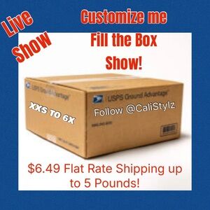 ❤️ LIKE to Get Notifications of This Customized Fill Your Box Live Show